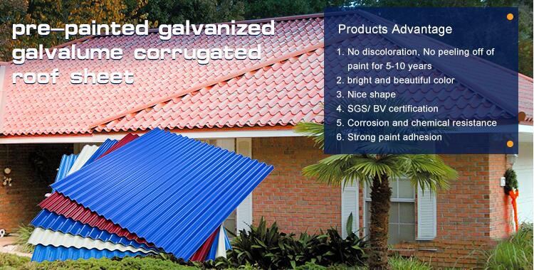 Prepaint Corrugated Steel Roofing Sheet Prepaint Corrugated Steel Roofing Sheet