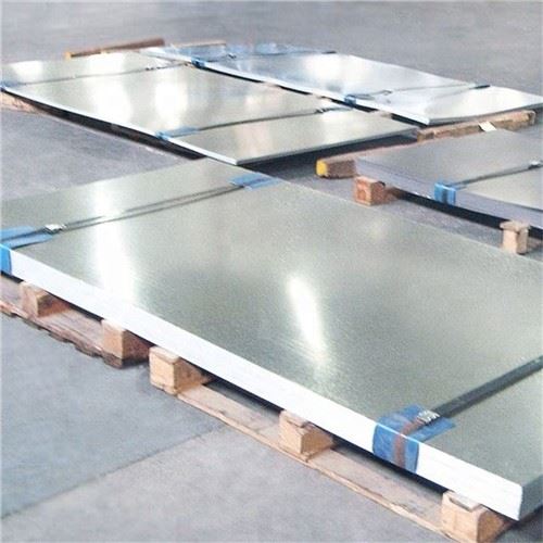 DX54D plús Z heitvalsað stálplata með PVC 0.85 mm galvaniseruðu stálplötu